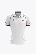 CZECH MEN POLO JERSEY WHITE