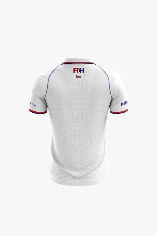 CZECH KIDS POLO JERSEY WHITE - Velikost: 10-12