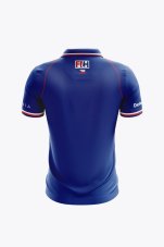 CZECH MEN POLO JERSEY ROYAL BLUE