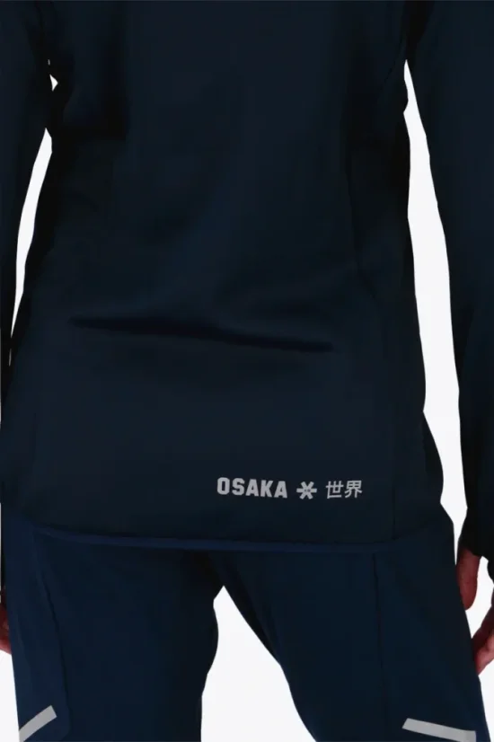 WOMEN HYBRID JACKET NAVY - Velikost: L