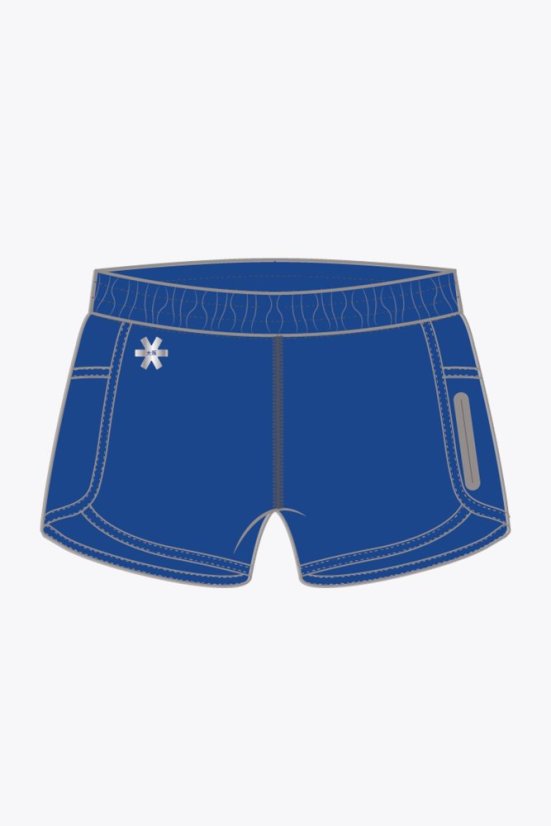WOMEN 2 IN 1 SHORT ROYAL BLUE - Velikost: L