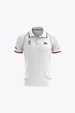 CZECH KIDS POLO JERSEY WHITE
