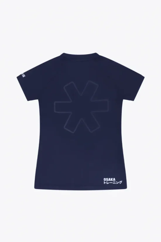 WOMEN TRAINING TEE SHORT NAVY - Velikost: S