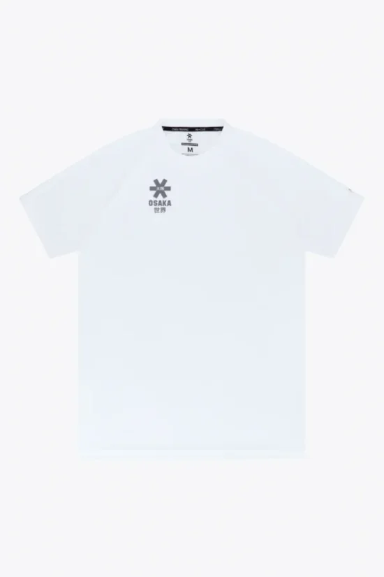 MEN TRAINING TEE SHORT SLEEVES S REC WHITE - Velikost: L