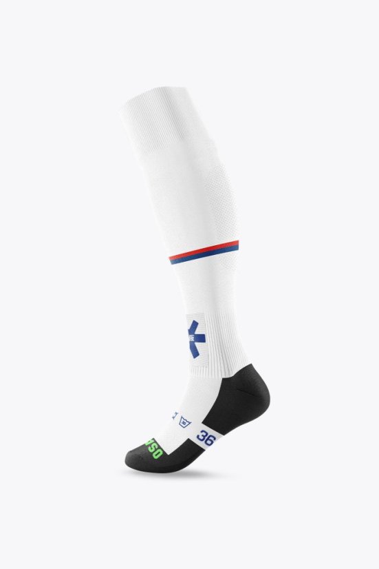 CZECH SOCKS WHITE - Velikost: 41-44