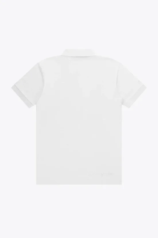 UNISEX BASIC POLO WHITE - Velikost: M