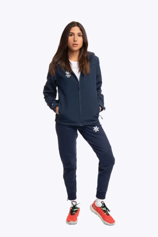 SOFTSHELL WITH HOOD NAVY - Velikost: 3XL