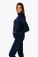 WOMEN HYBRID JACKET NAVY - Velikost: L