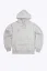 UNISEX BASIC HOODIE GREY MELANGE - Velikost: L