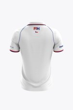 CZECH MEN POLO JERSEY WHITE