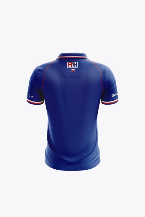 CZECH KIDS POLO JERSEY ROYAL BLUE - Velikost: 12-14