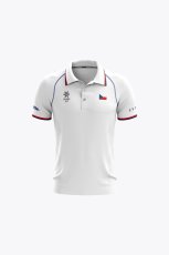 CZECH KIDS POLO JERSEY WHITE