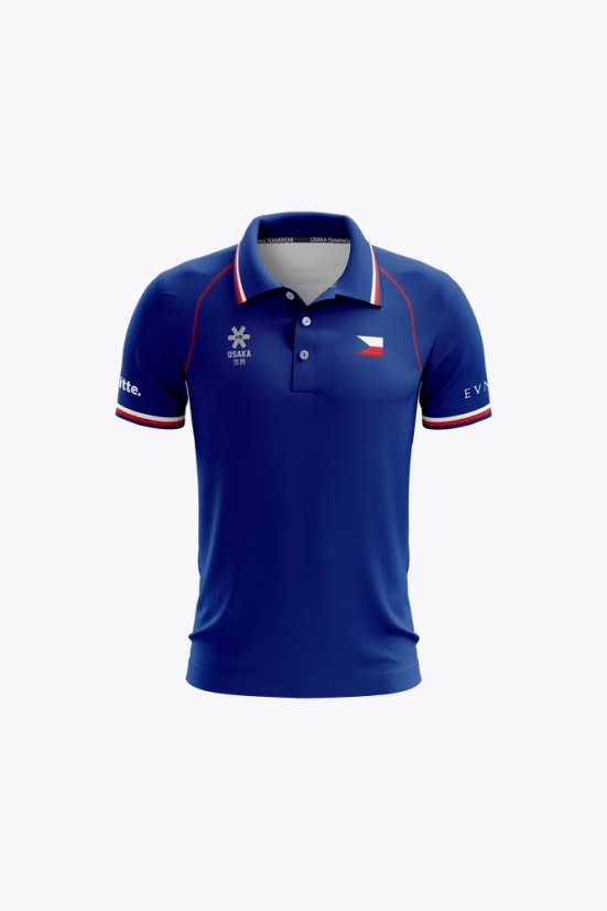 CZECH KIDS POLO JERSEY ROYAL BLUE - Velikost: 12-14