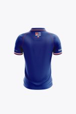 CZECH KIDS POLO JERSEY ROYAL BLUE