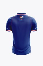 CZECH MEN POLO JERSEY ROYAL BLUE