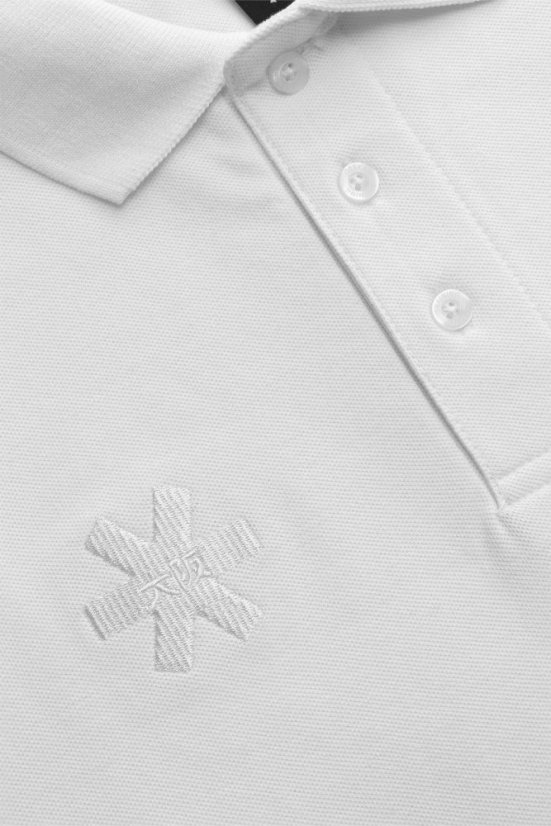 UNISEX BASIC POLO WHITE - Velikost: M