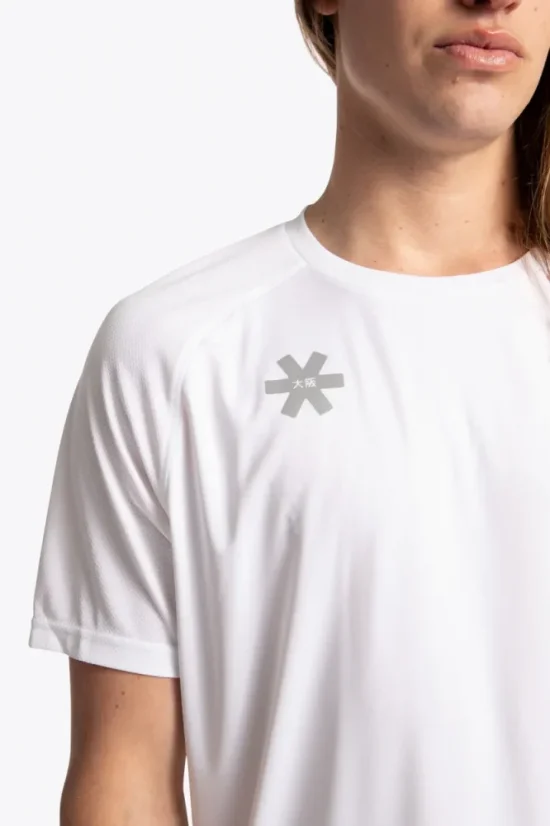 MEN TRAINING TEE SHORT SLEEVES S REC WHITE - Velikost: XL