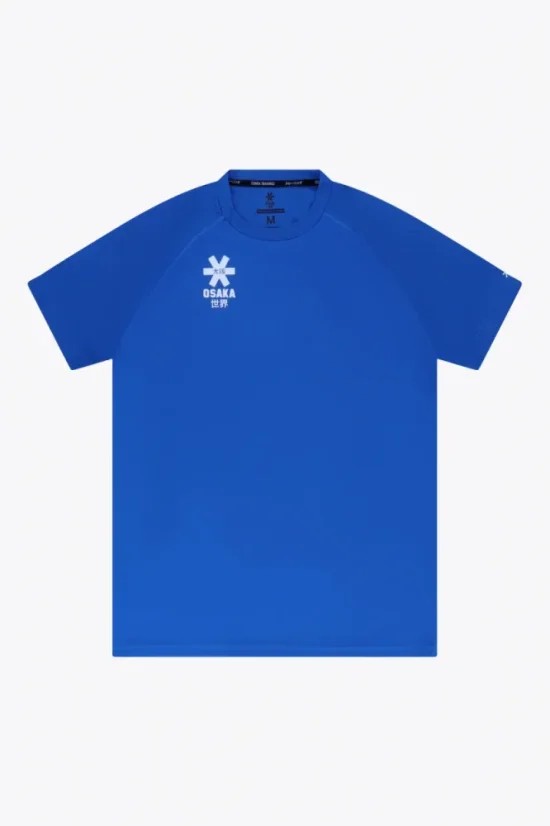 MEN TRAINING TEE SHORT SLEEVES S REC ROYAL BLUE - Velikost: XS