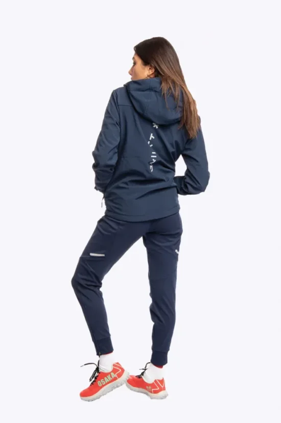 SOFTSHELL WITH HOOD NAVY - Velikost: 3XL
