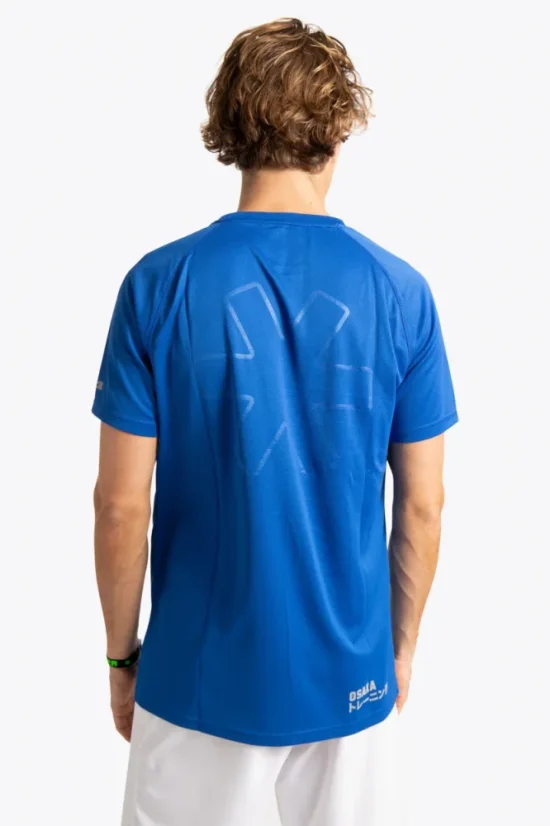 MEN TRAINING TEE SHORT SLEEVES S REC ROYAL BLUE - Velikost: XS