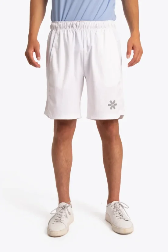 MEN TRAINING SHORT S REC WHITE - Velikost: XS