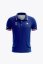 CZECH MEN POLO JERSEY ROYAL BLUE - Velikost: M