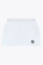 WOMEN TRAINING SKORT S REC WHITE