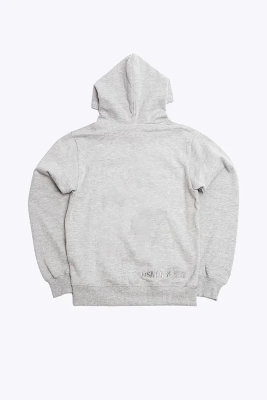 UNISEX BASIC HOODIE GREY MELANGE - Velikost: L