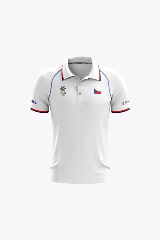 CZECH KIDS POLO JERSEY WHITE - Velikost: 6-8
