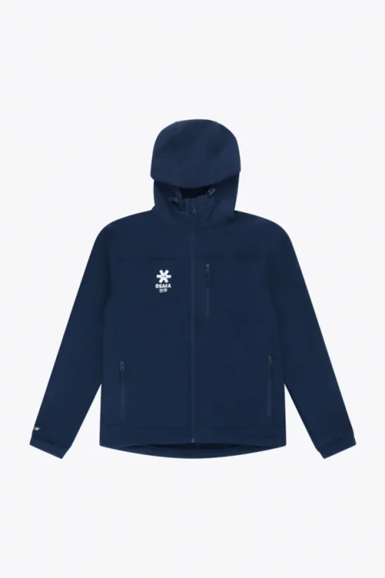 SOFTSHELL WITH HOOD NAVY - Velikost: 3XL